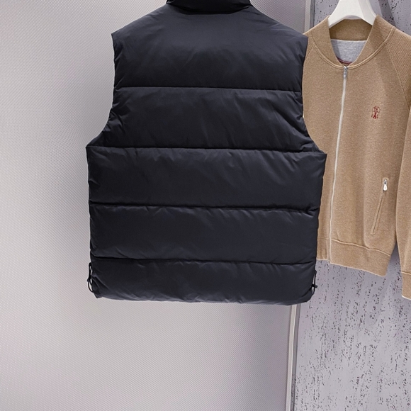 Burberry plaid reversible autumn and winter down vest - Picture 9 of 10